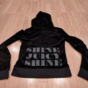 [S] Black Juicy Couture Track Jacket